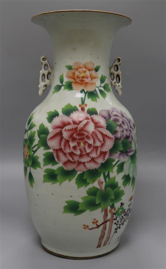 A large Chinese republic vase height 42cm